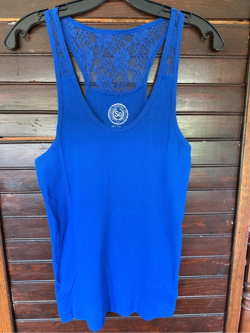 SO Racerback Tank with Lace